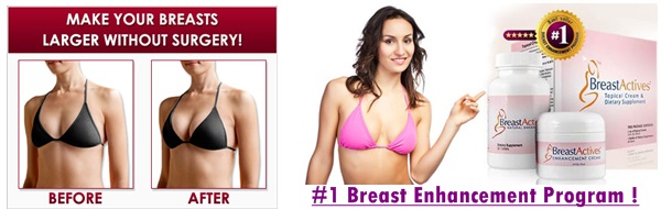 breast actives before and after